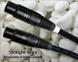 Straightwire MUSICable II XLR Audio Interconnect Cable 1.25 Meter Pair