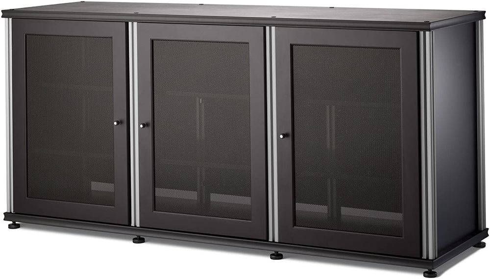 Salamander Designs Synergy Triple Wide AV Cabinet with Doors and a Center Channel Opening