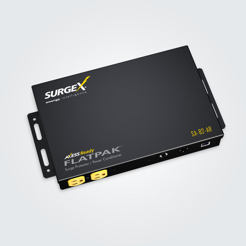 SurgeX SA-82-AR Axess Ready IP-Enabled FlatPak - 8A-120V, 2 outlets