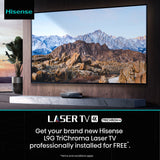 Hisense L9 TriChroma 120 Laser TV with 120 ALR Projector Screen