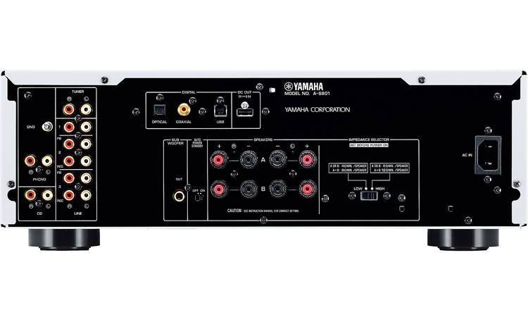 Yamaha A-S801SL Natural Sound Integrated Stereo Amplifier (Silver)