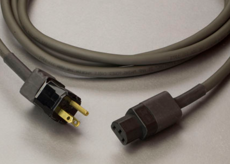 Straight Wire - Gray Lightning Power Cord 20 Amp 0.5m