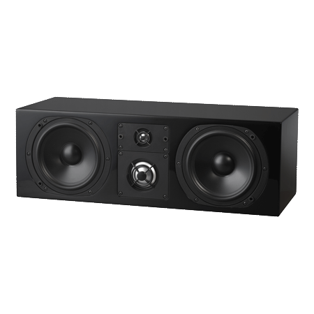 NHT C Series C-LCR 3-Way Center Channel Speaker - High Gloss Black