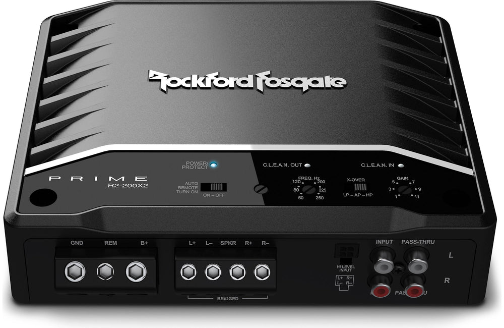 Rockford Fosgate R2-200X2 Prime 200 Watt 2-Channel Amplifier