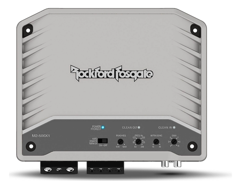 Rockford Fosgate M2-500X1 Marine 500-Watt Mono Amplifier
