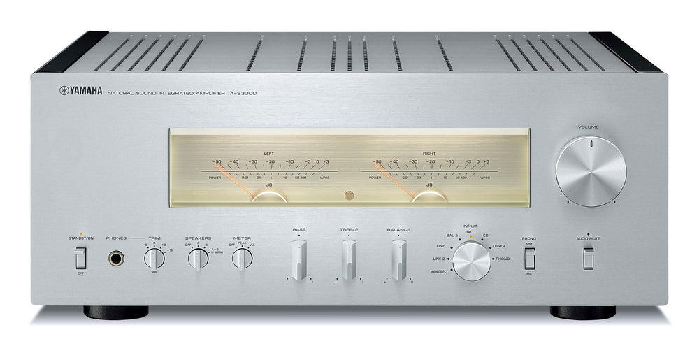 Yamaha A-S3000 Natural Sound Integrated Amplifier (Silver)