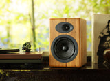 Audioengine A5+N Classic Premium Powered Bookshelf Speakers - Bamboo Pair
