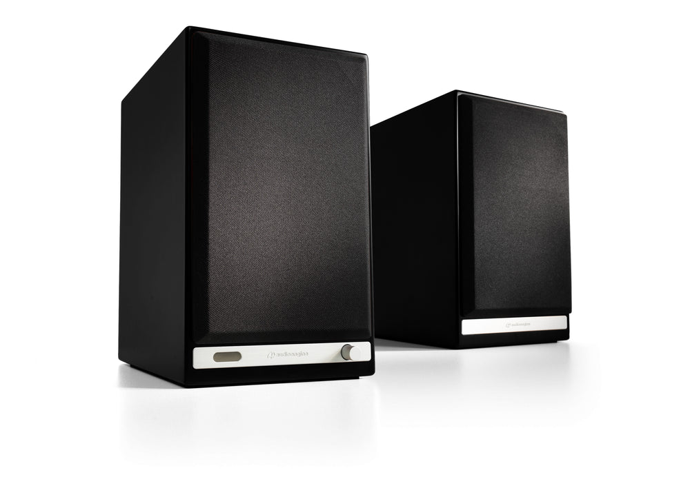 Audioengine HD6 Wireless Premium Powered Bookshelf Speaker System - Black Pair