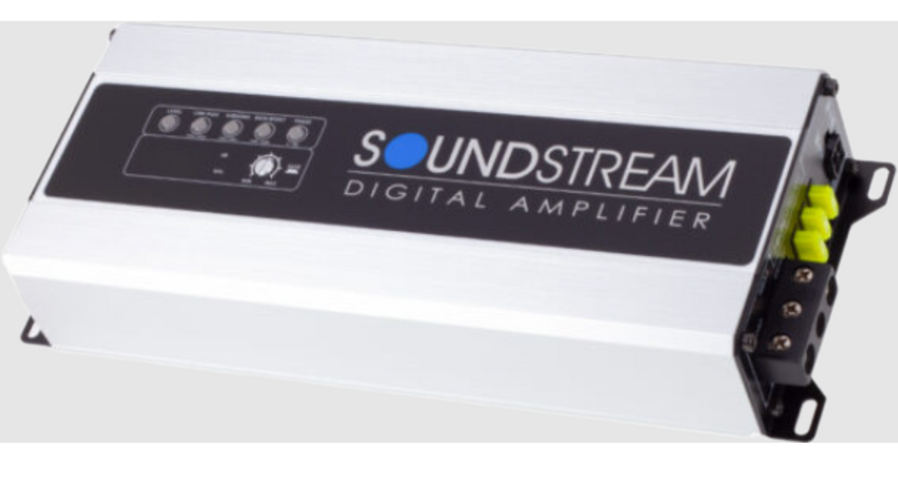 Soundstream DPA4.1600D Reserve Compact 4-Channel Car Amplifier-80 Watts RMS x4
