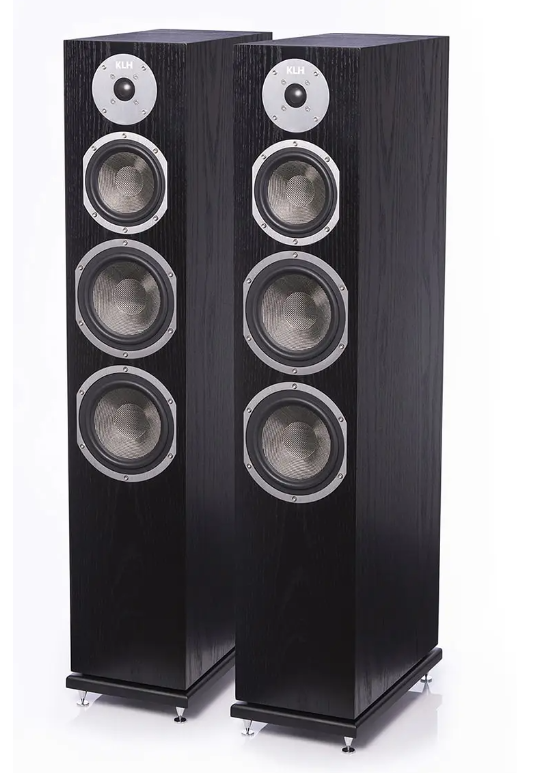 KLH Kendall 3-Way Floorstanding Loudspeaker - Each (Black Oak)