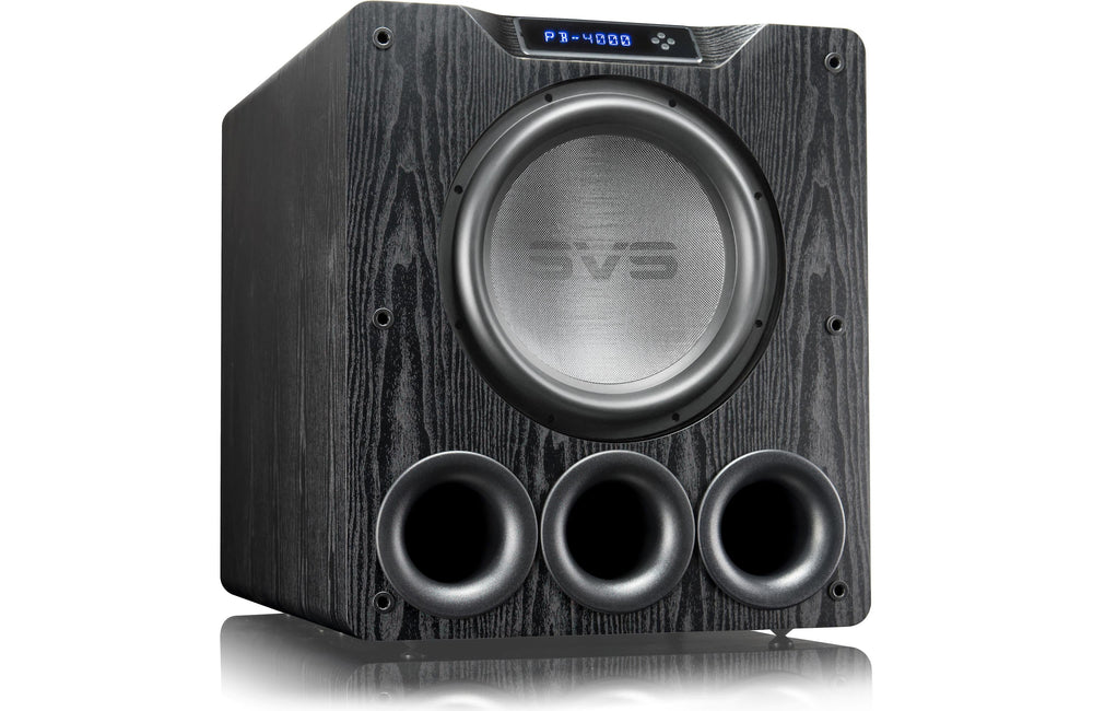 SVS PB-4000 Subwoofer (Piano Gloss Black) Cabinet and App Control