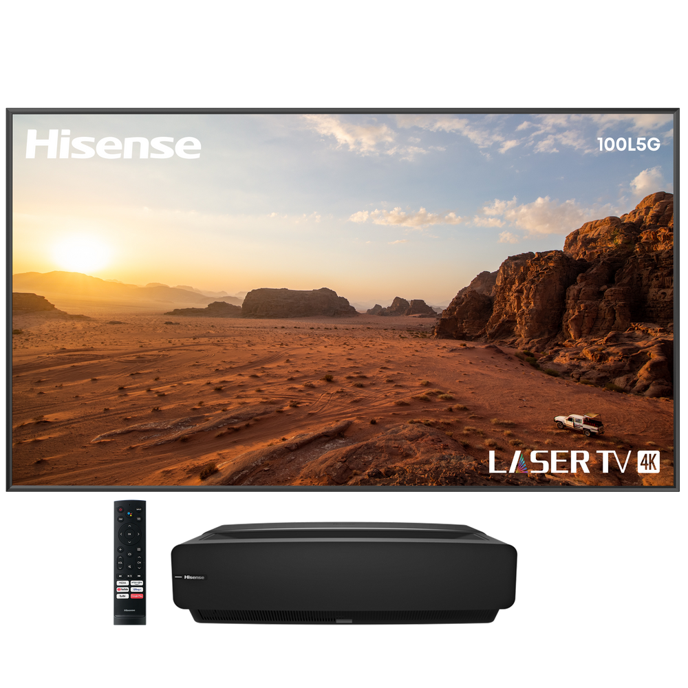 Hisense 100L5G-CINE100A - 4K Ultra Short Throw Laser TV w 100 ALR Screen