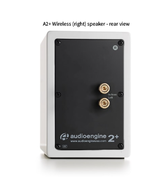 Audioengine A2+ Wireless Desktop Speakers - Gloss White Pair