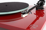 Rega Planar 2 Turntable with RB220 Tonearm and Carbon Cartridge - Red