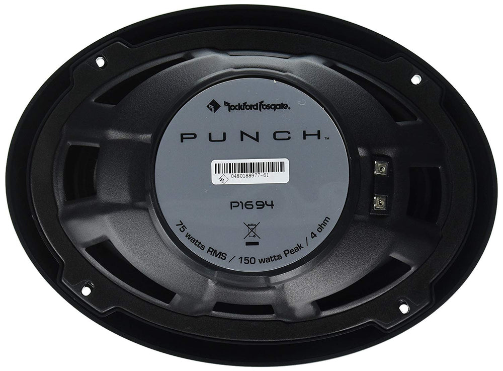 Rockford Fosgate P1694 Punch 6x9 4-Way Full Range Speaker