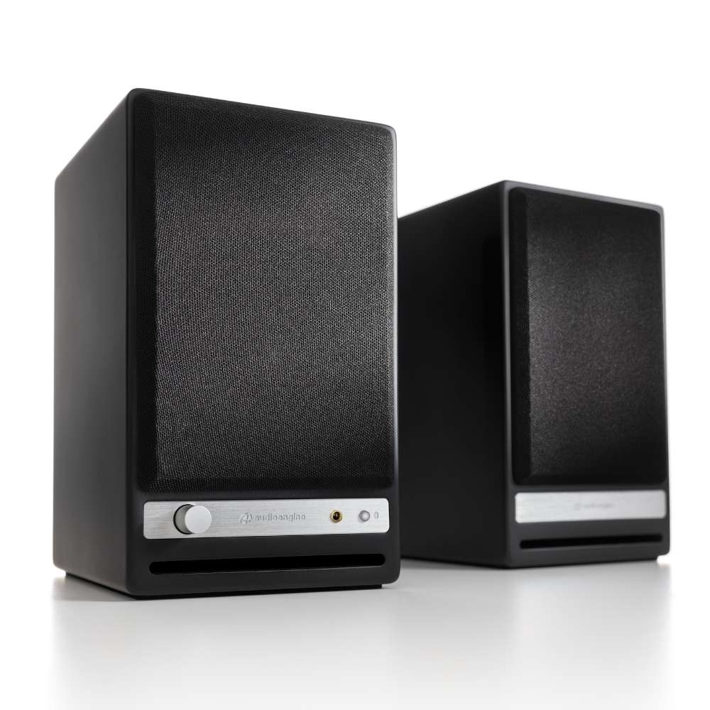 Audioengine HD4 Premium Wireless Bookshelf System (Satin Black)