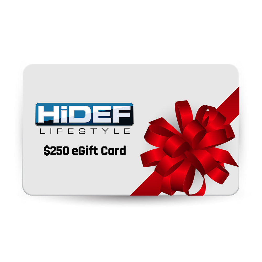 $250 HiDEF Lifestyle eGift Card