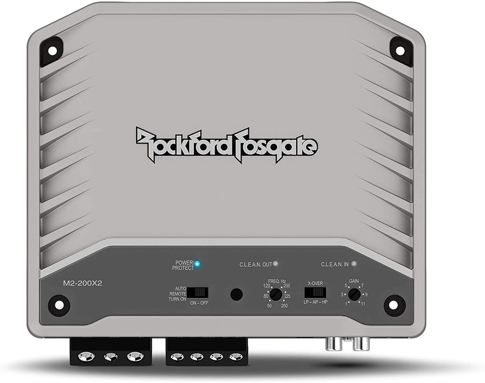 Rockford Fosgate M2-200X2 Marine 200-Watt 2-Channel Amplifier
