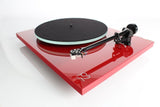 Rega Planar 2 Turntable with RB220 Tonearm and Carbon Cartridge - Red