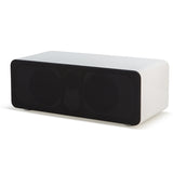 Q Concept Gloss White Center Channel Speaker - Each