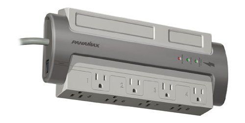 Panamax M8-EX 8 AC Outlet Surge Protector - Silver