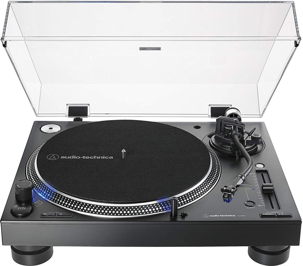 Audio Technica AT-LP140XP Direct-Drive Professional DJ Turntable (Black)
