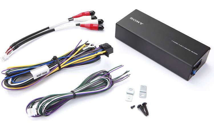 Sony XMS400D 4 Channel Micro Amplifier (Black)