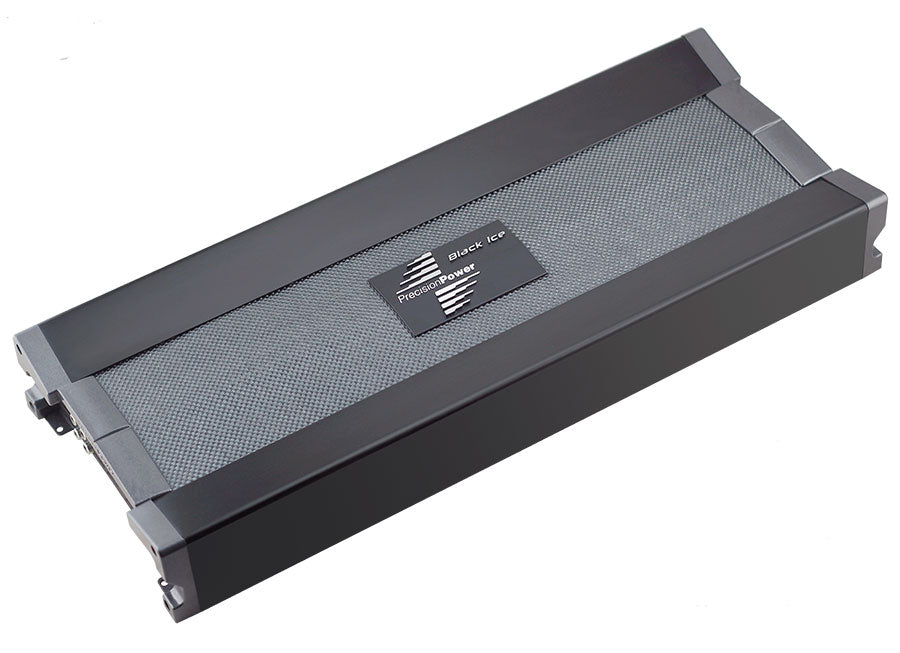 Precision Power ICE7000.1D Black Ice Series Subwoofer Power Amplifier âStrap Bridge-Mode Ready (MasterSlave)