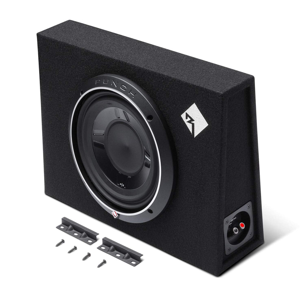 Rockford Fosgate Punch P3S-1X10 P3S Single 10 Shallow Loaded Enclosure Subwoofer