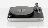 Clearaudio Concept Turntable - Silver and Black Finish W Black Satisfy Tonearm and Concept MM Cartridge