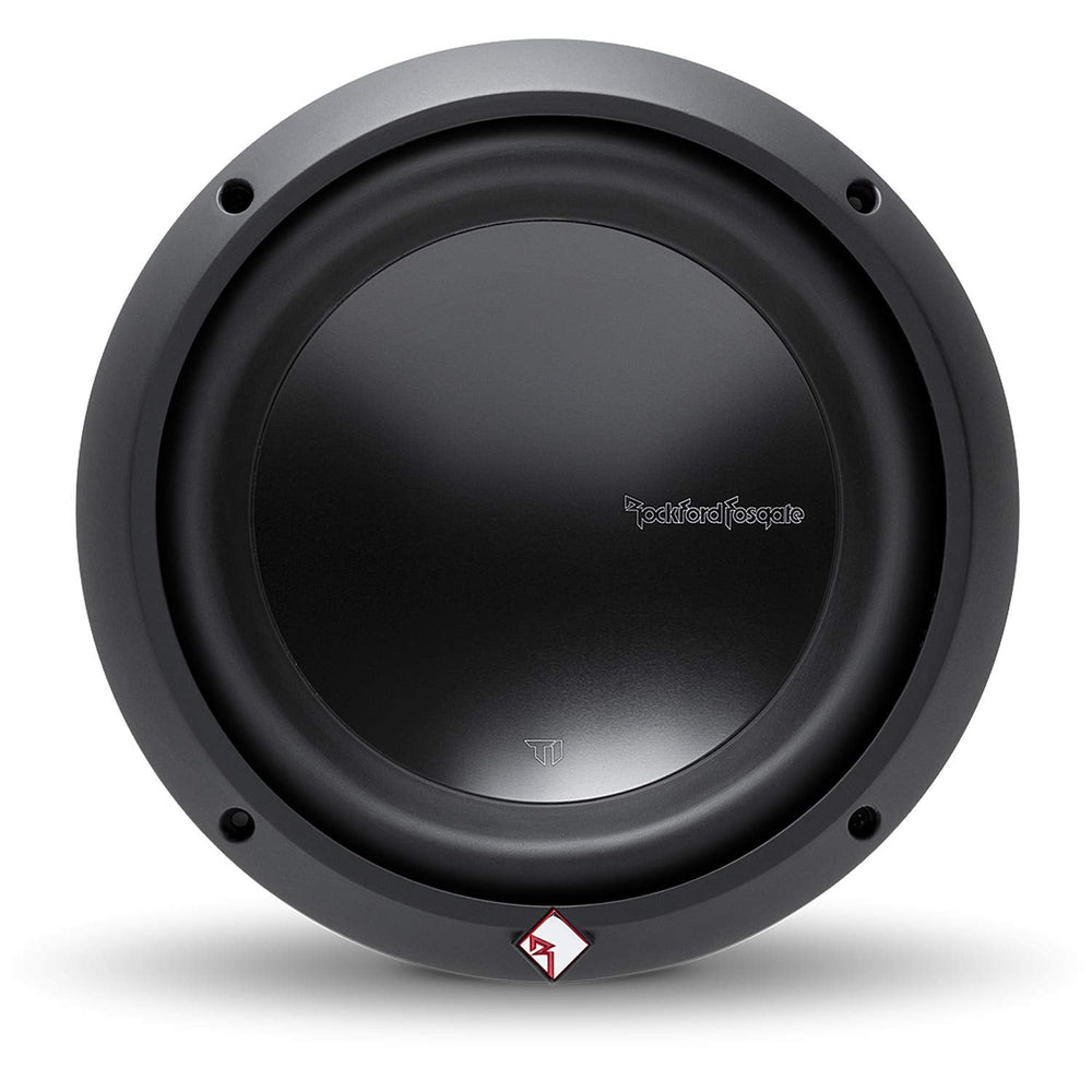 Rockford T1D410 10" Component Subwoofer with Selectable 2- or 8-ohm Impedence