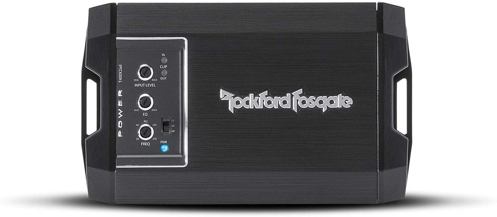 Rockford Fosgate 2-Channel Power Series Class-AD 2 Ohm Bridged Amplifier 400W