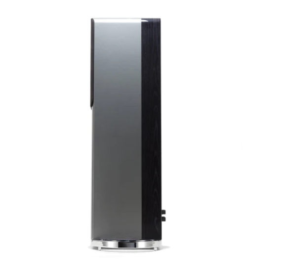 Q Acoustics Q Concept 500 Gloss Silver & Ebony Pair Floorstanding Speakers