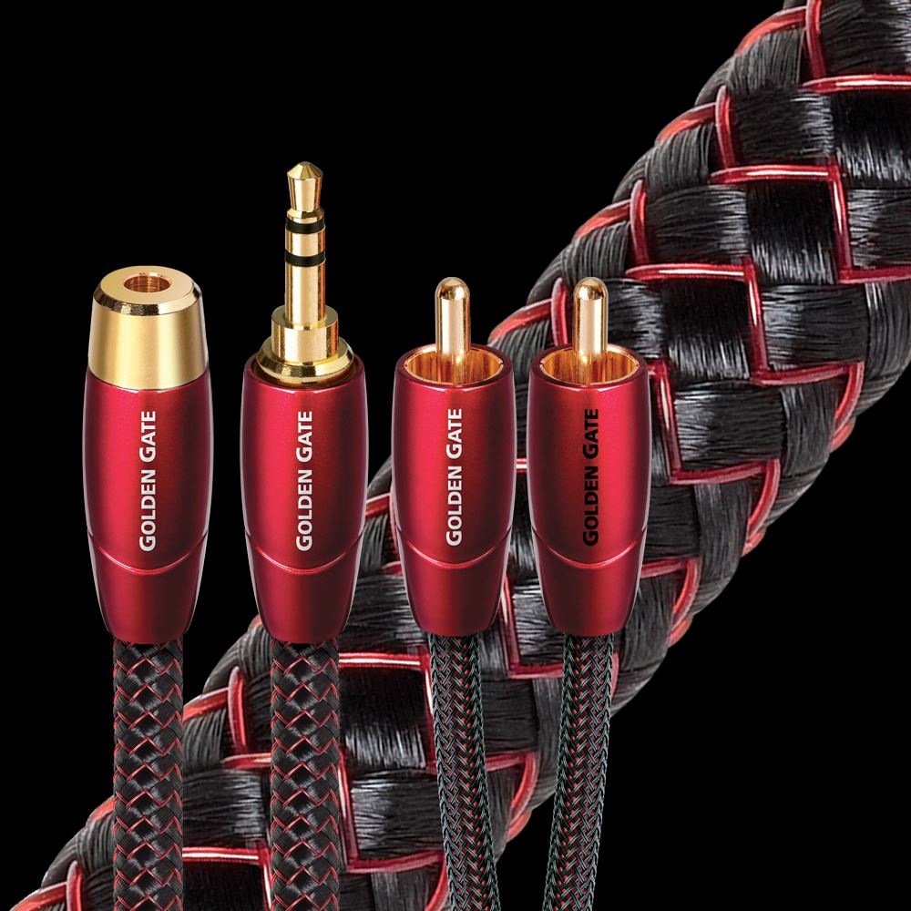Audioquest Golden Gate Audio Interconnect 12m (39'5) 3.5mm to 3.5mm