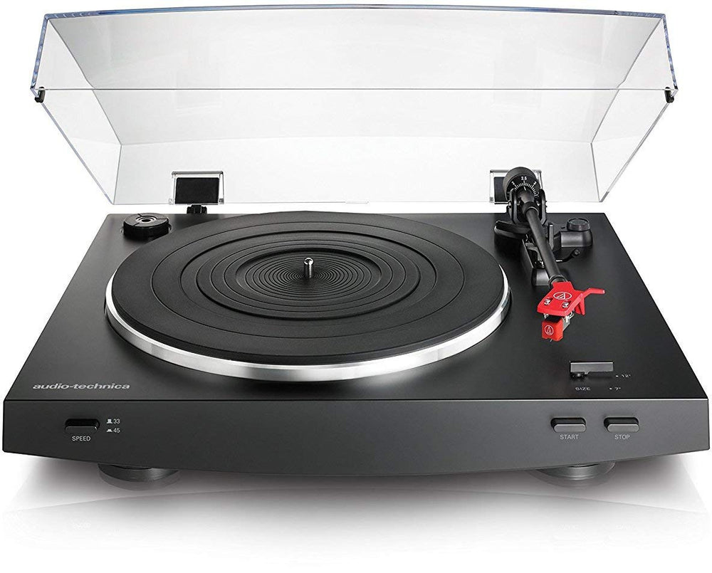 Audio-Technica AT-LP3WH Fully Automatic Belt-Drive Stereo Turntable (Black)