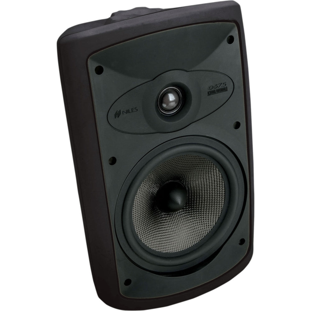 Niles OS7.5 Black (Pr) 7 Inch 2-Way High Performance Indoor Outdoor Speakers (FG00997)