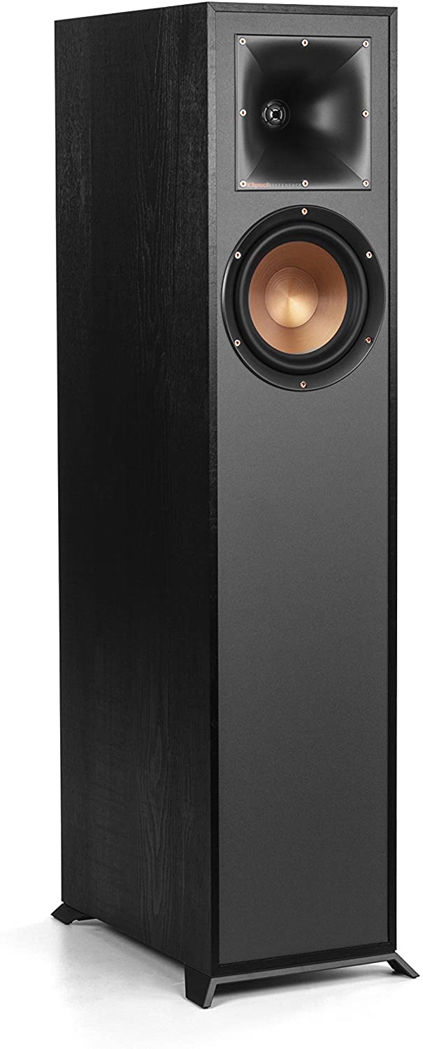 Klipsch R-610F Floorstanding Speaker, Black