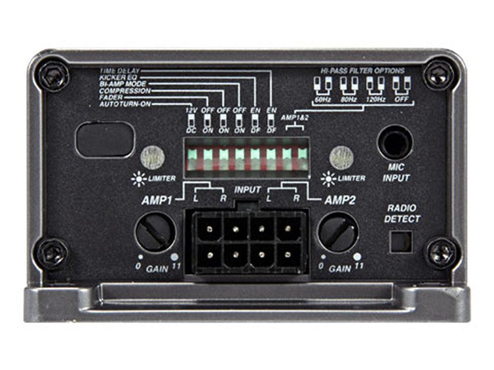 Kicker 45KEY1804 4-channel 45 x 4 Key Smart Amplifier