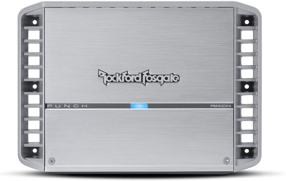 Rockford Fosgate - PM400X4- 4-Channel Punch Series Class AB Marine Amplifier, 400 Watt