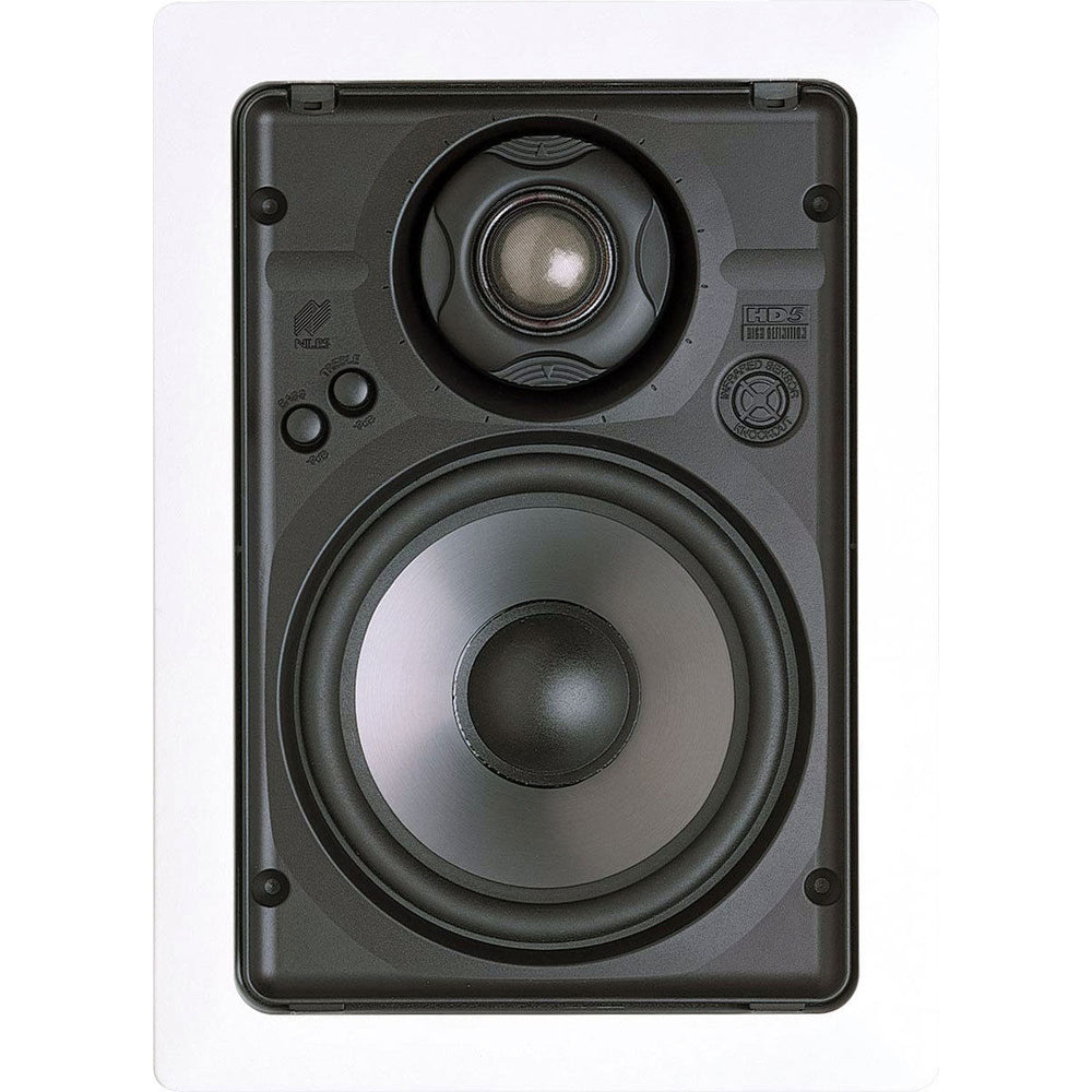 Niles HD5R 5-14 2-Way High Definition In-Wall Loudspeakers with Bracket Kits - Pair (White)