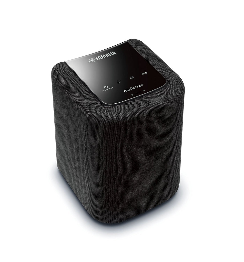 Yamaha MusicCast WX-010 Wireless Speaker with Bluetooth (Black), Works with Alexa